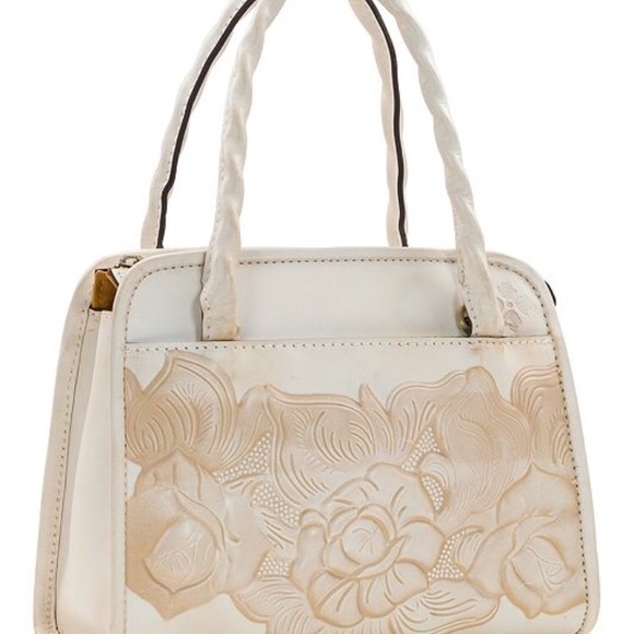 Rare White Patricia Nash Bag - Picture 5 of 8